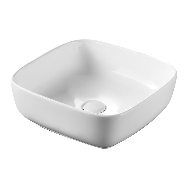 LAVABO DA APPOGGIO MOD. LA27 CM 40 X 40 LINPHA
