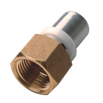 RACCORDO DIRITTO FEMMINA IBP A PRESSARE PER MULTISTRATO F3/4X26