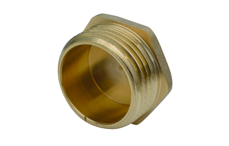 Tappo Maschio Ottone Giallo Ibp 1/2" Dianflex