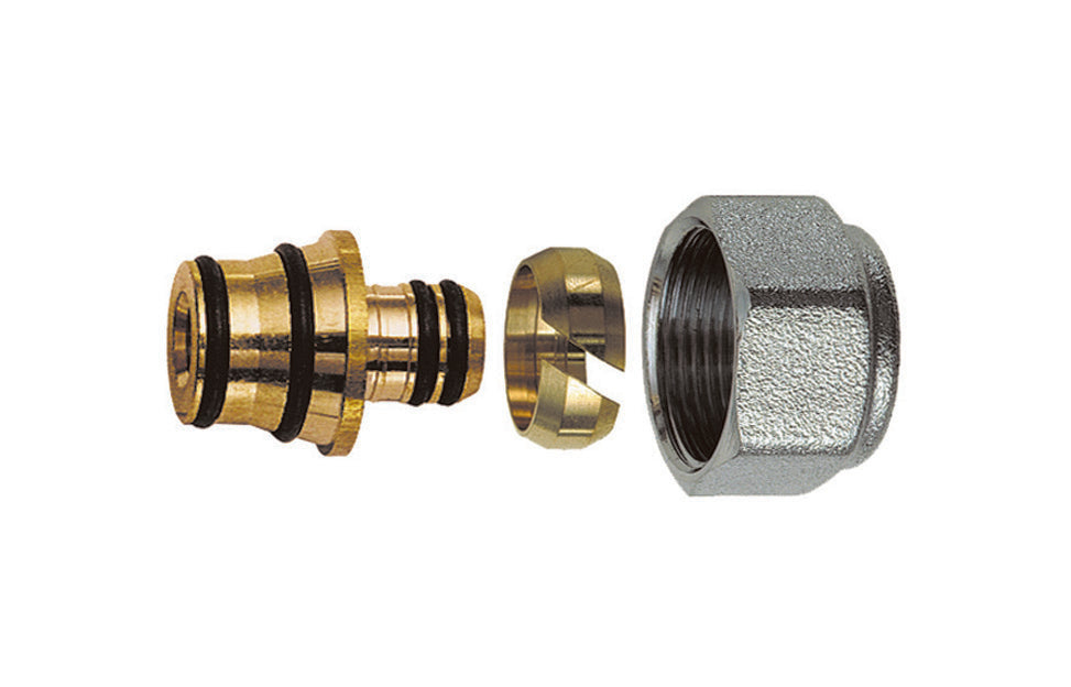 Adattatore a Compressione per Tubo Multistrato 16×2 mm Santangelo Franco