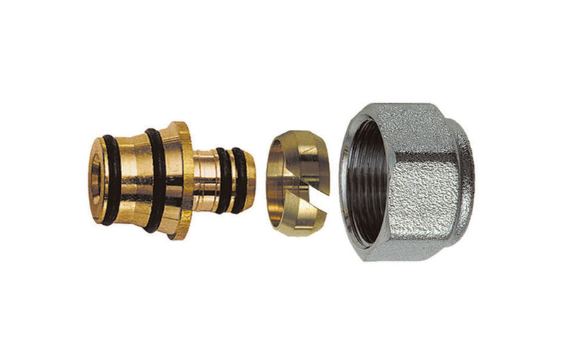Adattatore a Compressione per Tubo Multistrato 16×2 mm Santangelo Franco