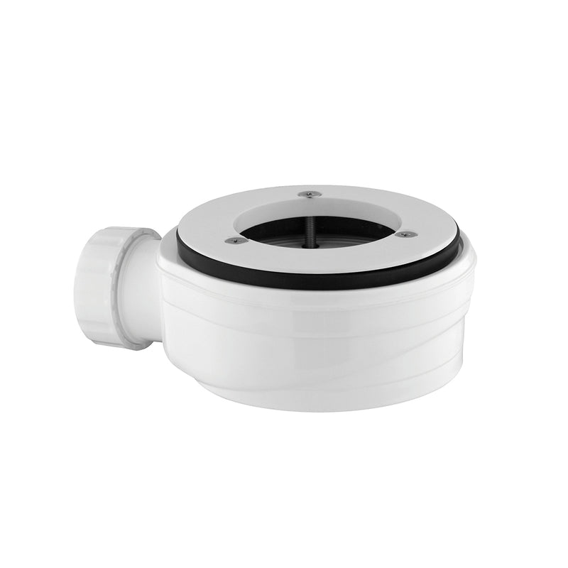 Piletta Doccia Sifonata Lux Ribassata Ø 90 mm a 3 Viti per Piatti Stone