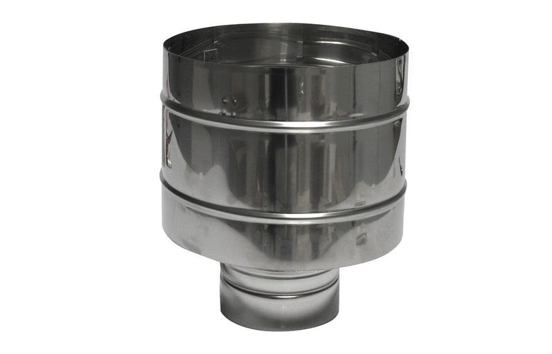 Cappello Antivento in Acciaio Inox Ø250 mm per Canna Fumaria