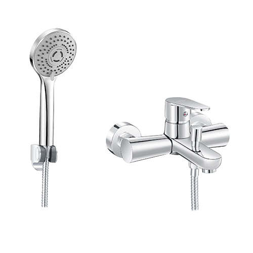 Miscelatore Monocomando Vasca Lizzy Cromo con Doccetta DianHydro