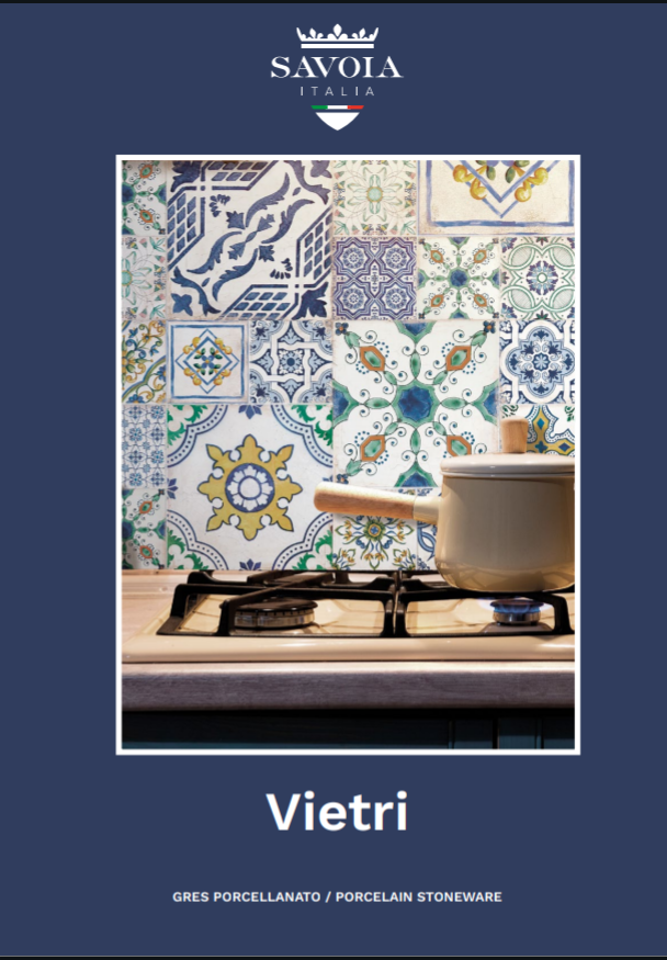 Vietri Decoro Color Mix 22x22 Savoia Italia