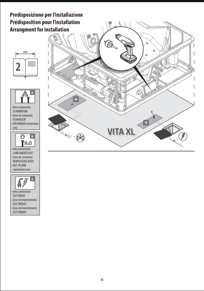 Mini-piscine Vita XL Novellini