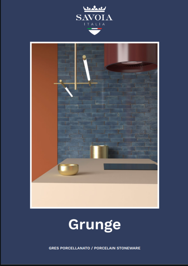 Grunge Blu 7x21.6 Savoia Italia