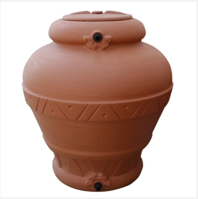Serbatoio Jar Lt.500 Polietilene Mod. Terracotta Elbi