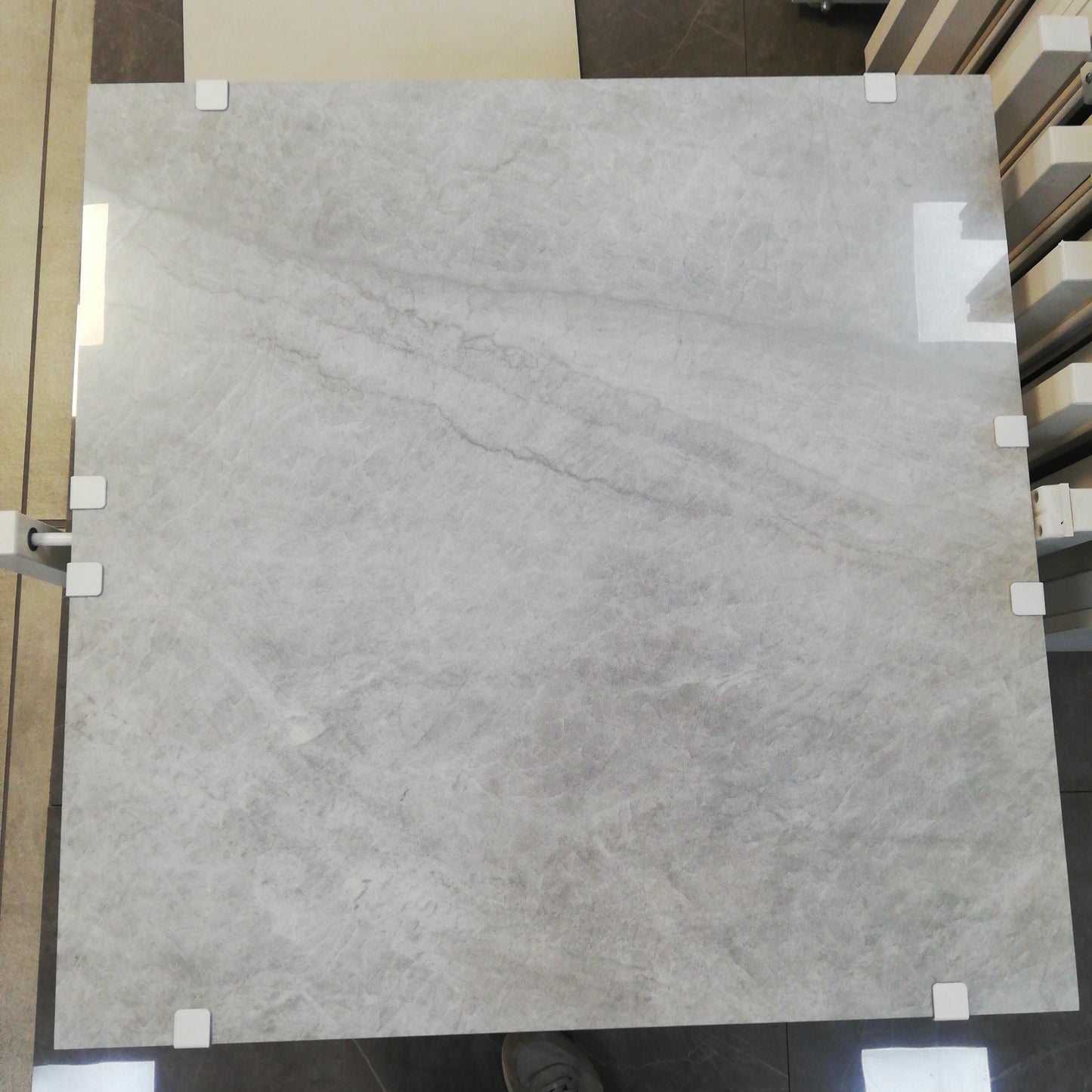 Taj Mahal Silver 90x90 Cercom Ceramiche