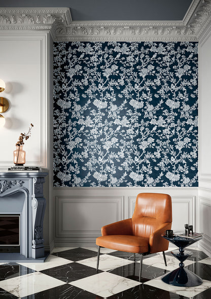 Chromagic Floral Blue 60x120 Rettificato Cir Ceramiche
