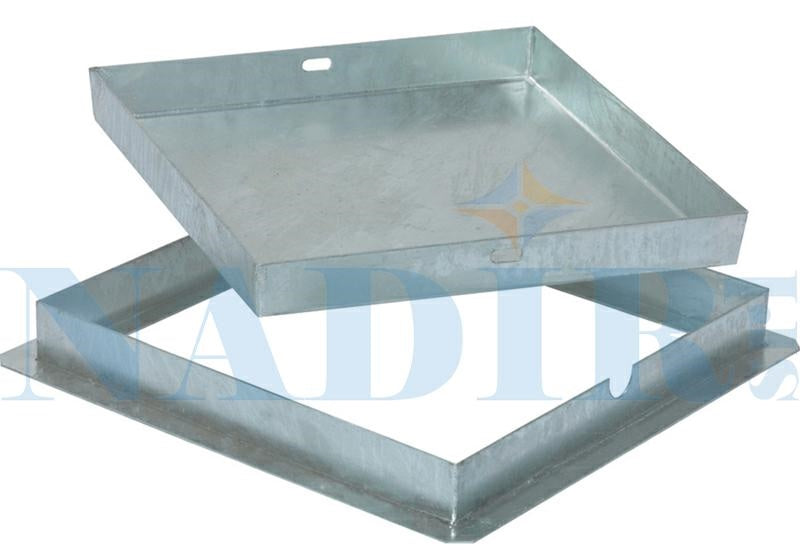 SIGILLO ZINCATO PESANTE SP.20/10 CM. 40X40X5