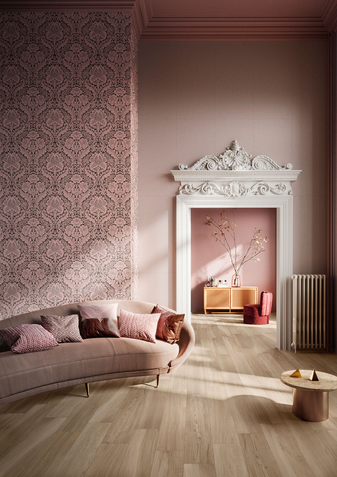 Chromagic Tian Rose 60x120 Rettificato Cir Ceramiche