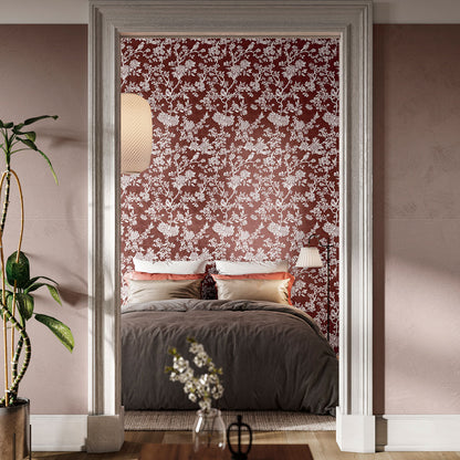 Chromagic Floral Bordeaux 60x120 Rettificato Cir Ceramiche