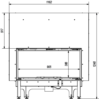 FOCUS 95 FRONTALE KW14 MONOBLOCCO A LEGNA MARSICAMIN