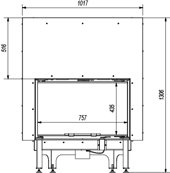 FOCUS 80 FRONTALE KW12 MONOBLOCCO A LEGNA MARSICAMIN