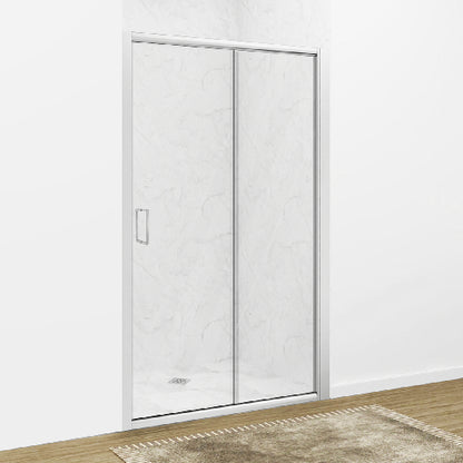 Essential Nicchia Doccia cm 136-140 Cristallo Trasparente 6 mm