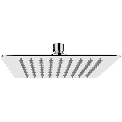 Soffione Doccia Quadro Slim Acciaio Inox d.250
