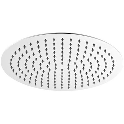 Soffione Doccia Tondo Ultra Slim Ø 200 mm in Acciaio Inox 304 Cromato