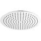 Soffione Doccia Tondo Ultra Slim Ø 200 mm in Acciaio Inox 304 Cromato