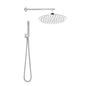 KIT SOFFIONE DOCCIA TONDO SLIM TOP LINE METAFORM