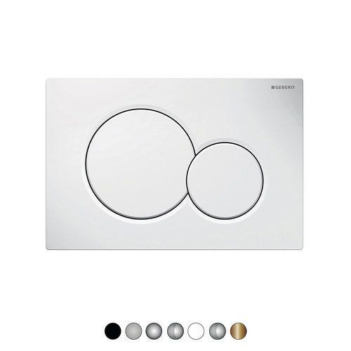 Sigma01 Geberit White plate