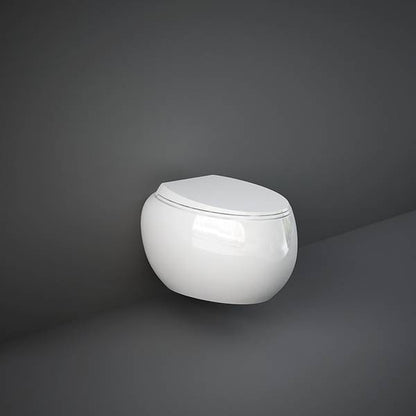 Cloud Vaso sospeso rimless fissaggio nascosto bianco alpino Rak
