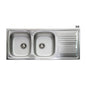 Lavello Incasso Cm.116 SX Acciaio Inox Apell
