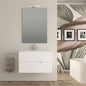 MOBILE BAGNO COMPLETO VANIA BIANCO OPACO L. 74 CM BADEN HAUS
