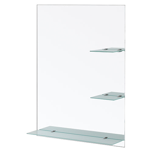 Shelf Specchio Rettangolare con Mensole 60X80