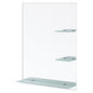 Shelf Specchio Rettangolare con Mensole 60X80