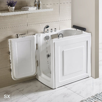 Azzurra Vasca per anziani Modello centro parete