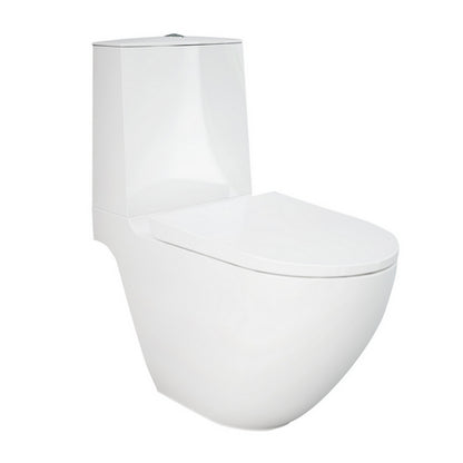 Vaso Monoblocco a Pavimento Rimless con Fissaggi Nascosti Des RAK Ceramics