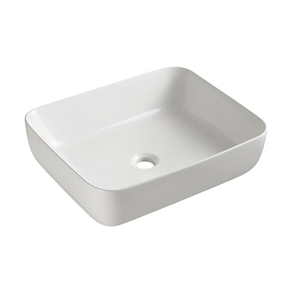 Lavabo da Appoggio LA72 51×40 cm Bianco Linpha