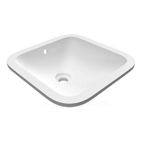 Lavabo Sottopiano Quadrato RAK Variant 41×41 cm Bianco