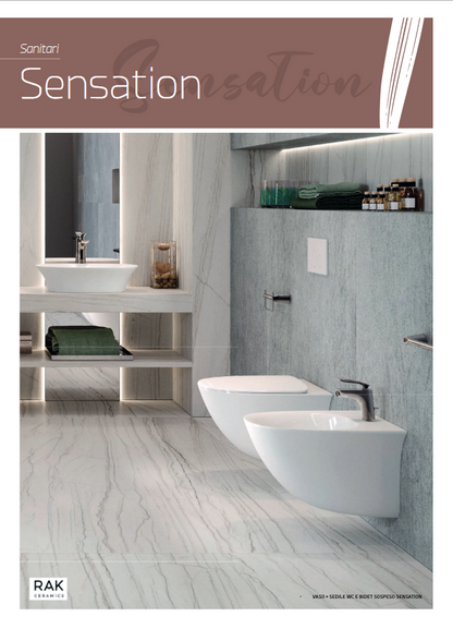 Sedile WC soft closing bianco Rak Sensation