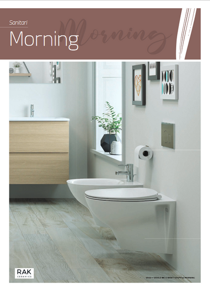 Bidet Morning Rak erogazione rubinetto