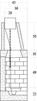 CAMINETTO PREFABBRICATO A LEGNA M 80 REF MARSICAMIN