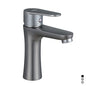 Lizzy Monocomando Lavabo Nichel Nero Spazzolato