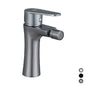 Lizzy Monocomando Bidet Nichel Nero Spazzolato