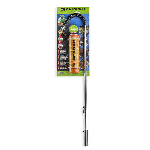 Piezo weed burner torch