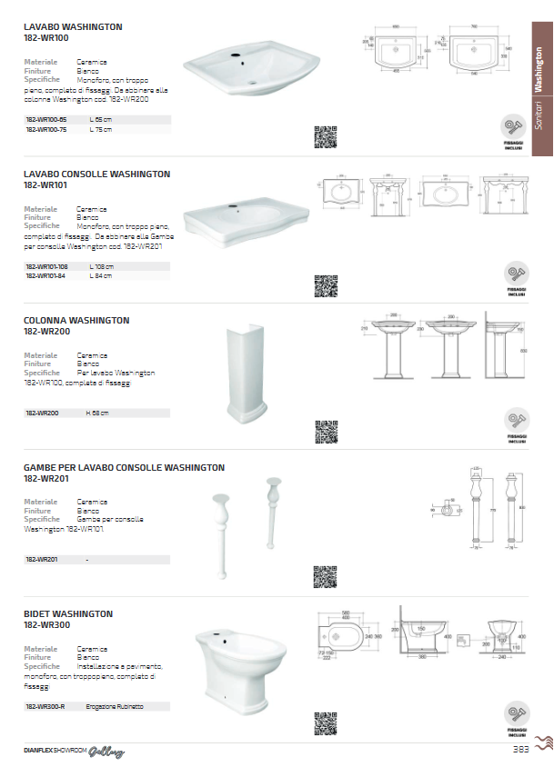 Sedile WC soft closing bianco opaco matt Rak Washington