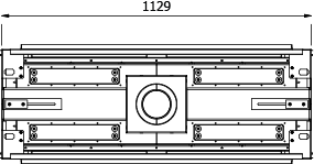 CAMINO GAS 100 BIFACCIALE GPL G 31 KW 10,8 MARSICAMIN