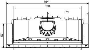 FOCUS 120 FRONTALE KW20 MONOBLOCCO A LEGNA MARSICAMIN