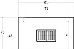 CAMINETTO PREFABBRICATO A LEGNA QR 90 REF MARSICAMIN