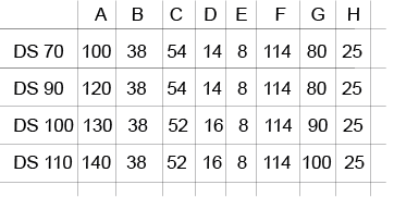 BALI CAMINO A LEGNA DS 110 REF MARSICAMIN