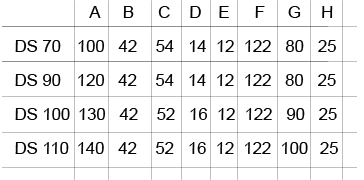 FRAME CAMINO A LEGNA DS 100 TGH MARSICAMIN