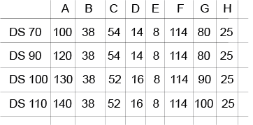 FILO CAMINO A LEGNA DS 90 REF MARSICAMIN