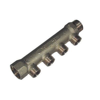 Collettore Riscaldamento Tiemme MF 3/4" x 1/2" a 4 Vie