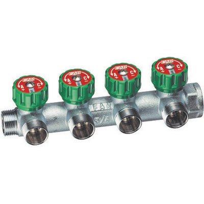 Collettore 4 Derivazioni Attacco MF 3/4 MULTIFAR