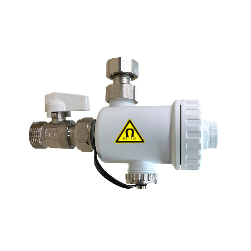 DEFANGATORE MAGNETICO SOTTO CALDAIA BIANCO